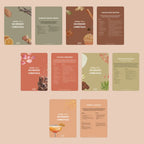 Nourished Christmas | 5er-Weihnachtskarten-Set