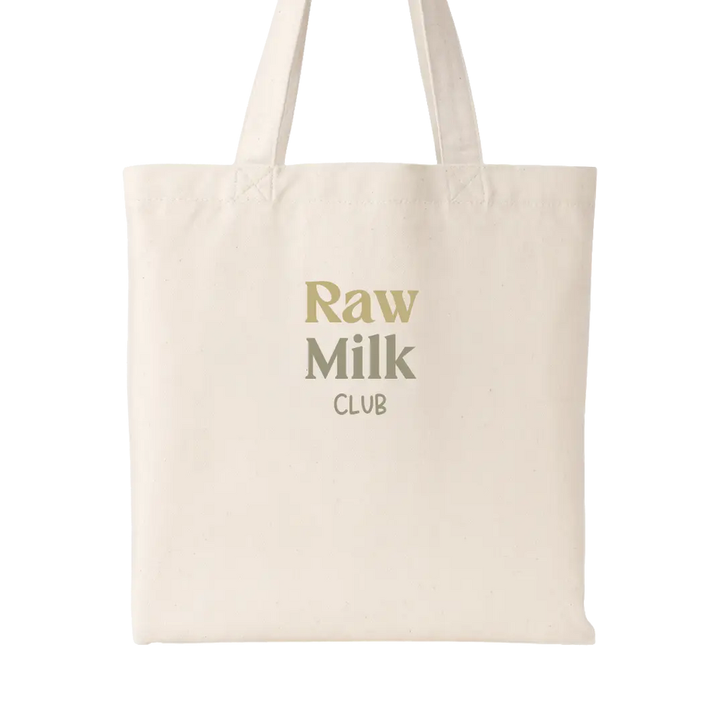 Raw Milk Club | Bio-Baumwolltasche