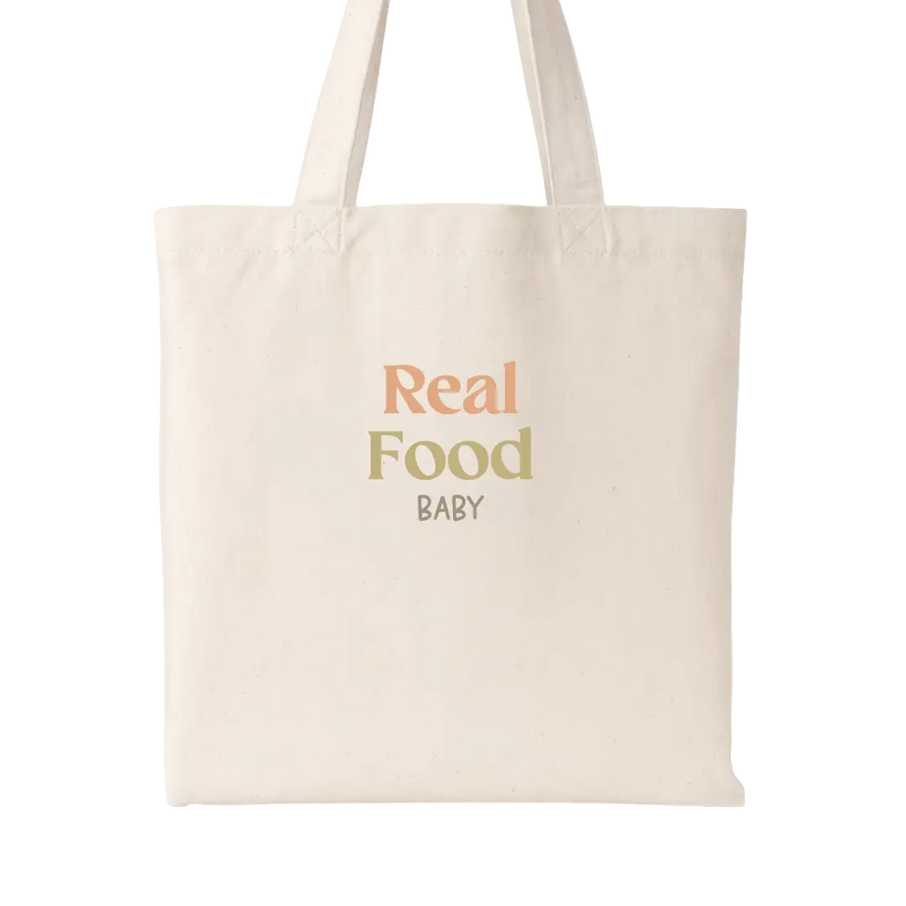 Real Food Baby | Bio-Baumwolltasche