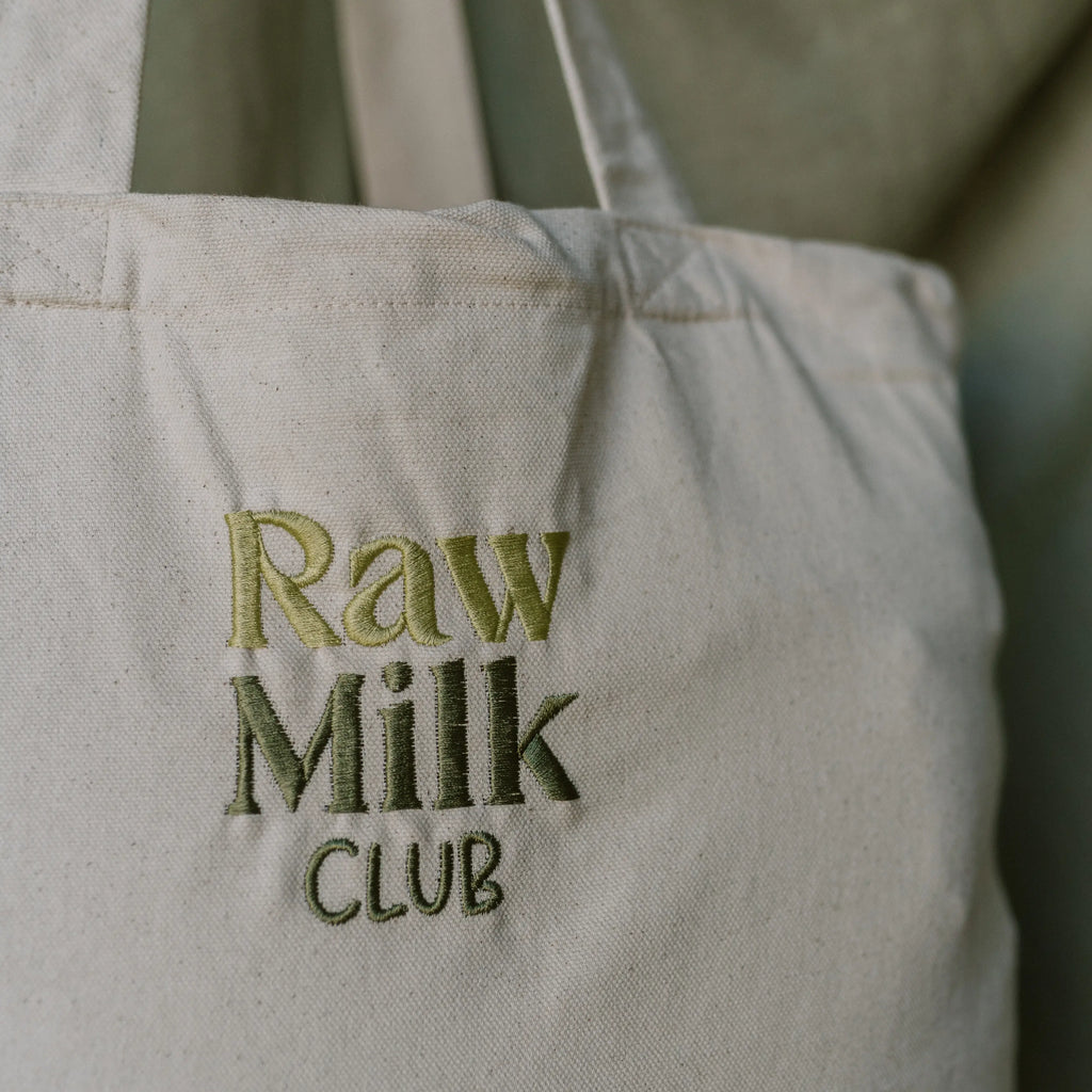 Raw Milk Club | Bio-Baumwolltasche