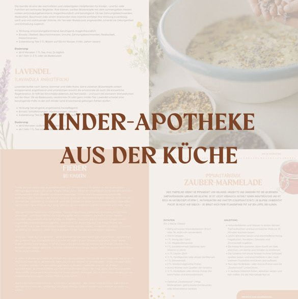 Kinder-Apotheke aus der Küche