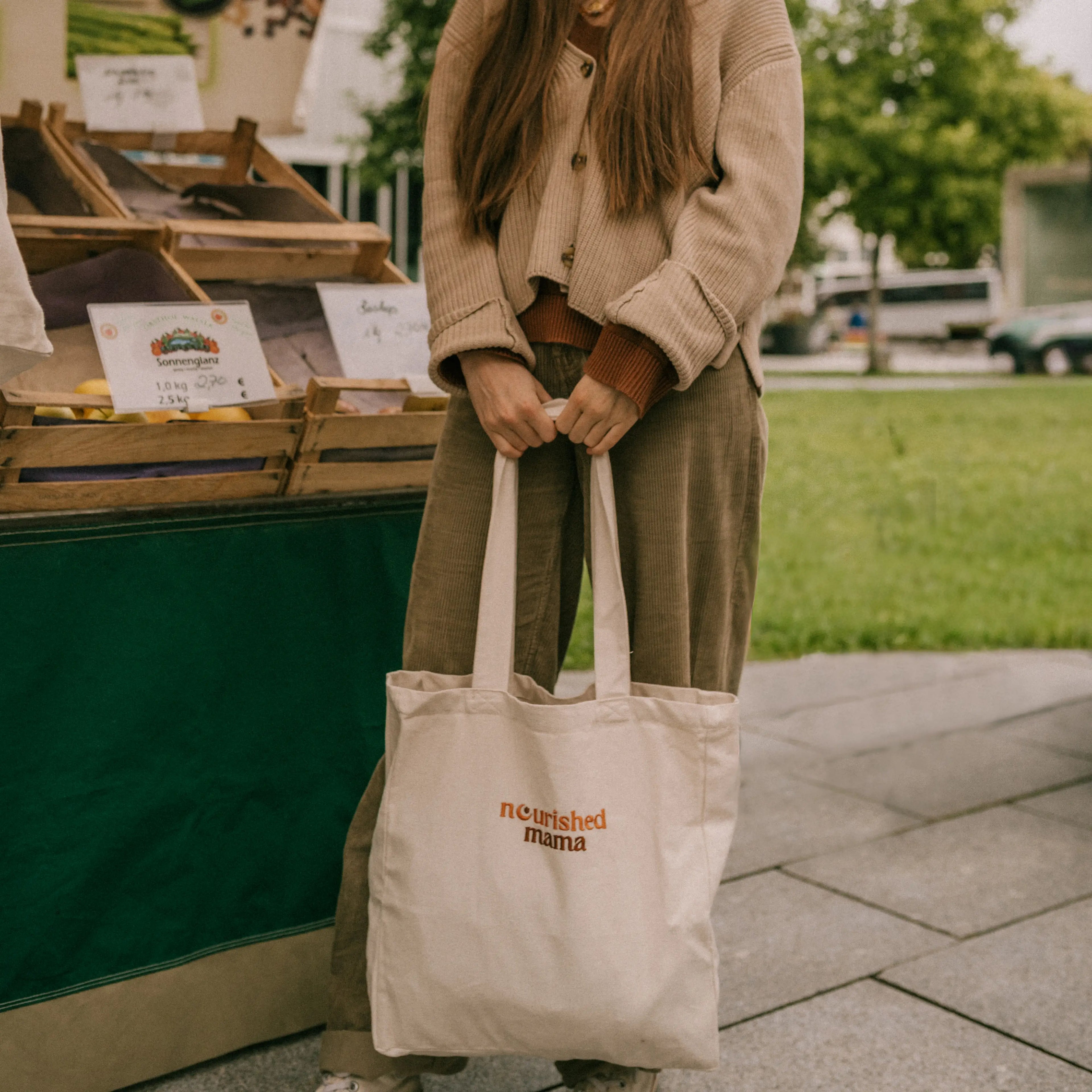 Nourished Mama | Bio-Baumwolltasche